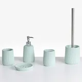 Beliani Badaccessoire-Set Mintgrün