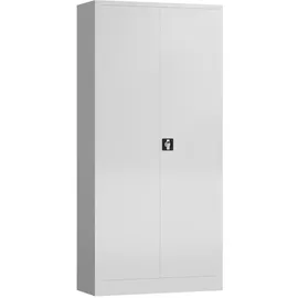Classix Stahlschrank X-530357 signalweiß 92,0 x 50,0 x 194,5 cm, aufgebaut