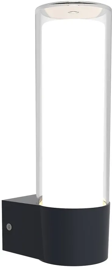 LUTEC LED Aussenwandleuchte Dropa über Smartphone bedienbar 9,5W 500lm 2700K - 6500K RGB Anthrazit