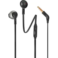 JBL T205 Schwarz - In Ear-Kopfhörer mit Mikrofon