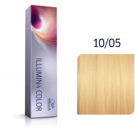 Wella Illumina Color 10/05 hell-lichtblond natur-mahagoni 60 ml