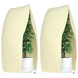 luxuskollektion Winterschutzhaube 2er Set 120 x 180 cm
