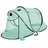 Mojawo Kinder Strandmuschel Sonnenschutz Pop Up Windschutz Outdoor Wurfzelt UV 50+
