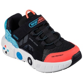 SKECHERS Kids GAMETRONIX- Sneaker für Maschinenwäsche geeignet, Freizeitschuh, Halbschuh, Schnürschuh schwarz 32