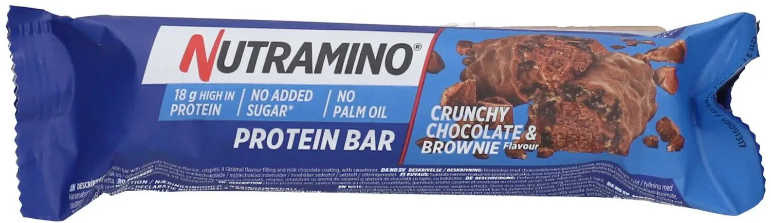 Nutramino® Proteinriegel Crunchy Chocolate & Brownie
