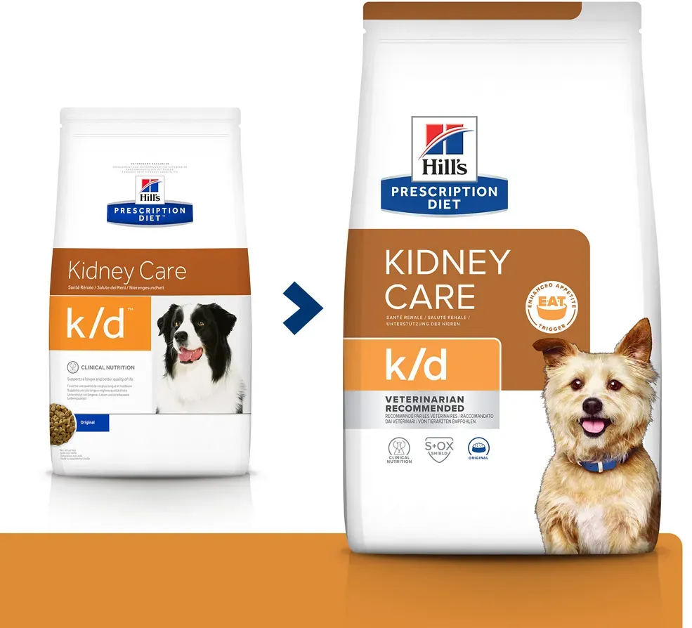 HILL'S PD Prescription Diet Canine k/d 2x12kg (Rabatt für Stammkunden 3%)