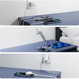 Joyroom JR-TCF12 Dual-Port (2C) 20W PD / QC 3.0 Schnellladegerät Weiß