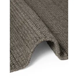 Ted Baker Parker auch als Läufer", braun grau, B:200cm H:7mm L:300cm, Wolle, Teppiche, Wolle, Natur, handgewebt, Wohnzimmer, Schlafzimmer, Boho, Skandi
