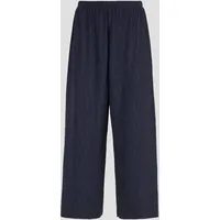 S.Oliver Culotte, mit Elastikbund, Damen, blau, 34