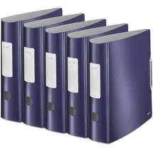 Leitz Active Style, 5er Pack, A4, Titan Blau, 82mm |