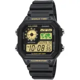 Casio Unisex Digital Analog Uhr mit Harz Armband AE-1200WH-1B