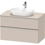 Duravit D-Neo 100x55cm, ES geb/Ta m, 2 SBK, 1 A, 1 Pl