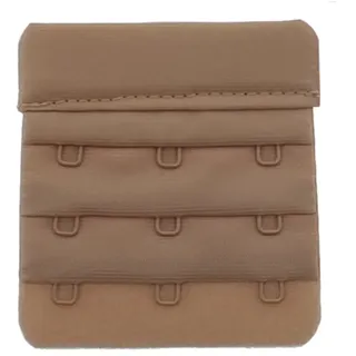 BH-Verlängerung 3-reihig 57mm beige, BH-Erweiterung, Rückenverlängerung,