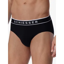 SCHIESSER Slip 9er Pack Blau / Schwarz XL