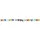 Papstar Girlande 2,5 m Multicol