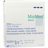 Maimed Vlieskompressen 7,5x7,5 cm steril