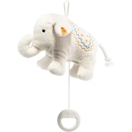 Steiff 242540 Elefäntle 15cm, Weiss,