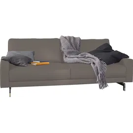 creation by rolf benz 3-Sitzer "CR.450, Designsofa, Loungesofa", beige (beigegrau 534, 26), B:204cm H:85cm T:95cm, Jacquard-Flachgewebe Diane 1 Q2 (55% Polyacryl 45% Polyester), CREATION BY ROLF BENZ, Sofas, Armlehne niedrig, Fuß chromfarben glänzend, Breite 204 cm