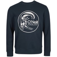 O'Neill Herren Circle Surfer Crew Sweatshirt, Tintenblau, Small-Medium