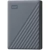 WD My Passport grau 6TB, funktioniert mit USB-C, USB 3.0 Micro-B (WDBY3J0060BGY)