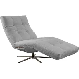 KAWOLA Relaxliege LETICIA Polyester 0 x 0 x 0 cm grau mit Akku