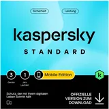 Kaspersky Lab Standard Mobile Edition 1 Jahr 3 Geräte DE Android iOS