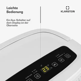 Klarstein DryFy 10L Entfeuchter 10 L/Tag 12m2 80 m3/h Timer Wassertank mobil Weiß