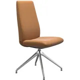 Stressless Stuhl Laurel | Drehgestell D350 Batick New Caramel Ohne Armlehnen Hoher Rücken Poliertes Aluminium