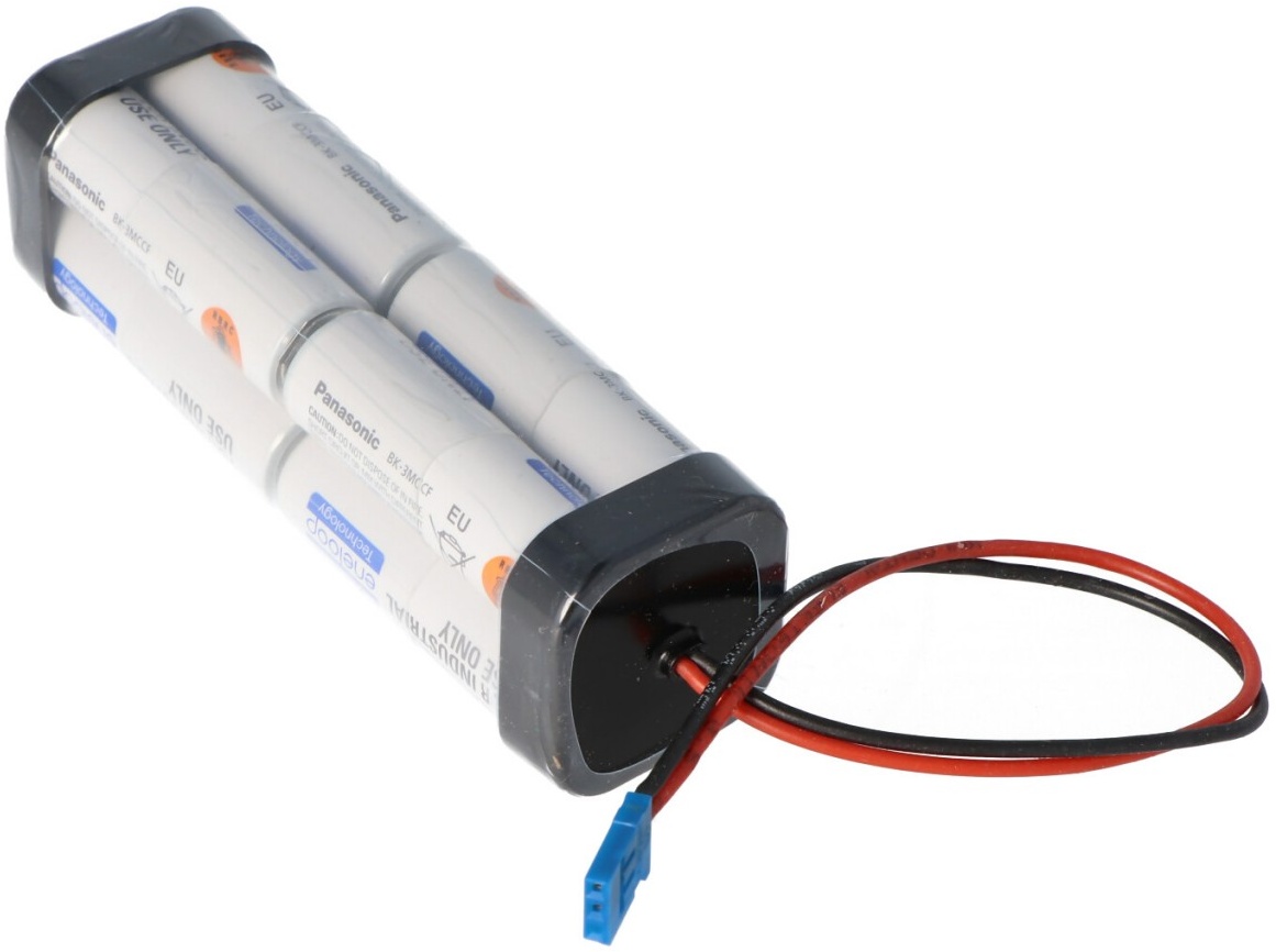 Servo Akku Panasonic eneloop Standard AA 8er Würfel 9,6 Volt 2000mAh passend für Futaba-Servo