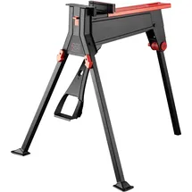 Wiltec Werkbank mit Spannsystem 98 x 88 x 87 cm, Mobile Werkbank bis 200 kg, Arbeitstisch klappbar, Werkstatteinrichtung ergonomisch, Werktisch Werkstatt