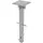 Doppler Bodenanker Universal 5,0 cm Stahl Silber