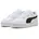 Sneakers Erwachsene Herren Gr 45 weiß schwarz Obermaterial Synthetik Textil Kuhleder Leder Futter Textil Innensohle Textil Laufsohle Gummi Schuhe Sneaker