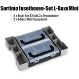 BS SYSTEMS GMBH & CO Insetboxenset Kunststoff grau