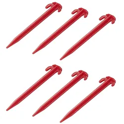 ProPlus 364824 Satz Zeltheringe 19cm Kunststoff 6 teilig Zelt Zubehör