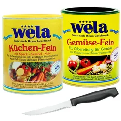 WELA Gemüse- & Küchen-Fein Set – Perfekte Würze für Ihre Gerichte