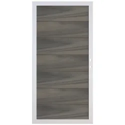 OSMO Multi-Fence Co-Extrusion Tor 89x178 cm Silvergrey