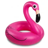 Flamingo Schwimmring Aufblasbarer Schwimmring Luftmatratzen 118cm Rosa