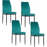 Hti-Living Stuhl Madison Velvet 4er-Set