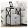 vidaXL Nachtschrank Graues Sonoma 40 x 31 x 60 cm Grau