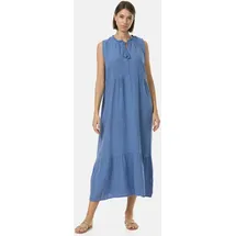 pm selected Maxikleid Ärmellos Blau Einheitsgröße
