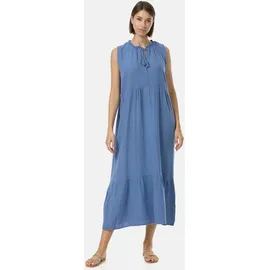 pm selected Maxikleid Ärmellos Blau Einheitsgröße