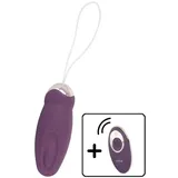 Javida Vibro-Ei „RC Knocking Love Ball“ mit Fernbedienung, lila
