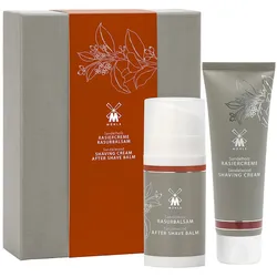 Mühle Skincareset Rasiercreme und After Shave Balm mit Sandelholz Rasur   Herren 
