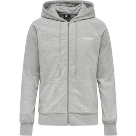 hummel hmlISAM Freizeit Kapuzenjacke Herren grey melange S