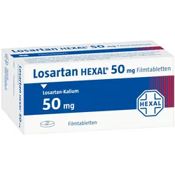 Losartan Hexal 50 mg Filmtabletten 56 St