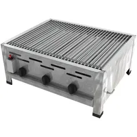 ChattenGlut Gasbräter 3-flammig 650 x 530 x 270 cm