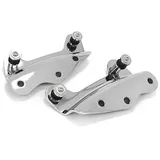 Craftride 4-Punkt-Montagekit Kompatibel mit Harley Davidson Touring Modelle 2009-2013 Chrom