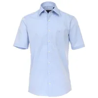 CasaModa Kurzarmhemd Comfort Fit Blau 40
