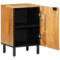 VidaXL Badezimmer Schrank 38x33,5x58 cm Massivholz Akazie