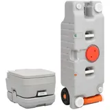 vidaXL Tragbare Camping-Toilette mit Wasserbehälter